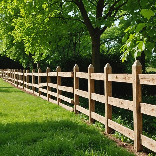 Clôture en châtaignier : la solution écologique et durable