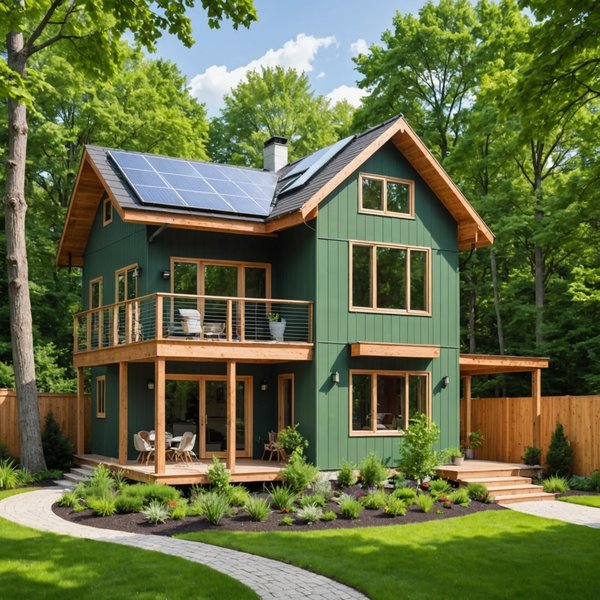 Passez au vert : construisez votre maison écologique