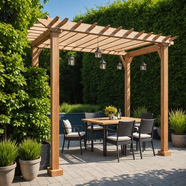 4 idées d'aménagement pour votre pergola à le mans