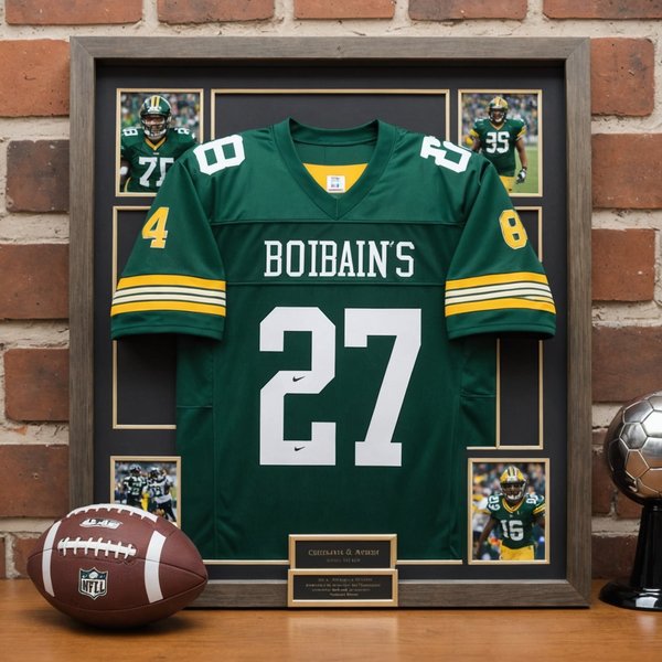 Cadre pour maillot de foot : personnalisez et exposez vos souvenirs